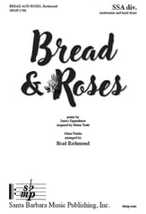 Bread and Roses SSA choral sheet music cover